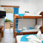 hree Bed Studios Apartments with Bunk Bed